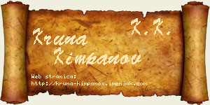 Kruna Kimpanov vizit kartica